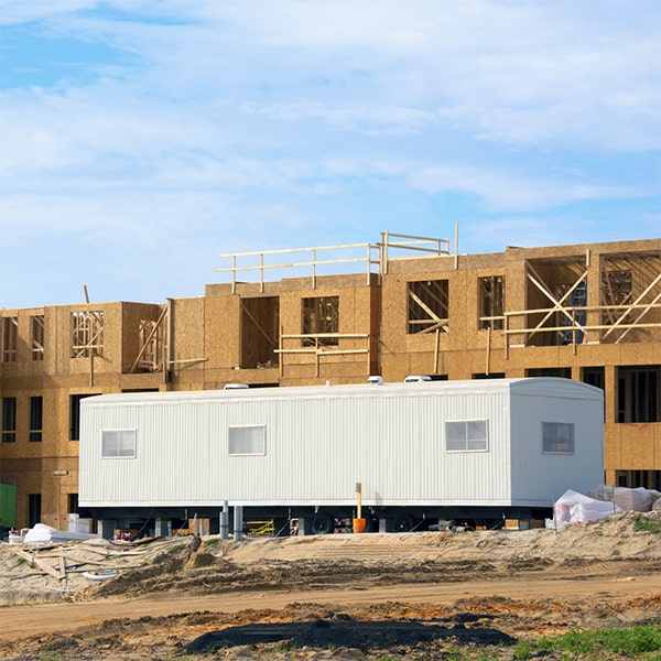we provide maintenance and servicing for the construction site office trailers during the rental period